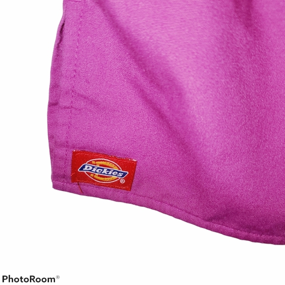 Dickie's Women's V-Neck Short Sleeve Scrub Top 536 - Picture 4 of 4